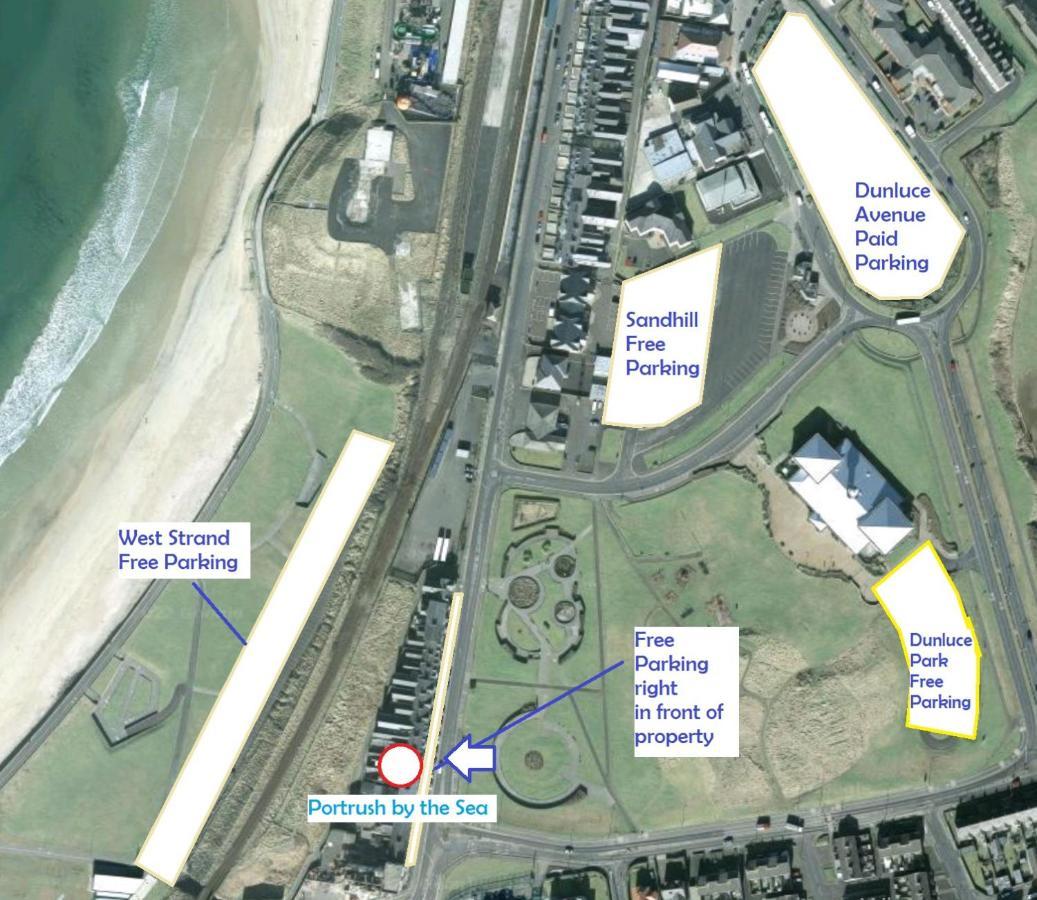 6 Dunluce Park - Portrush By The Sea Apartment Ngoại thất bức ảnh